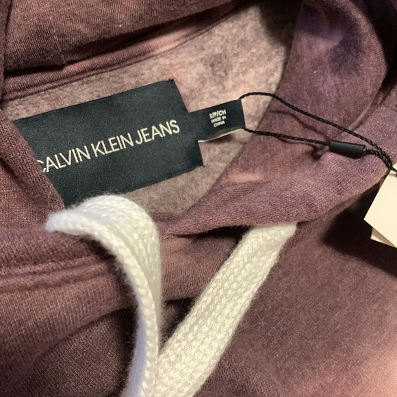 Calvin Klein Tie Dye Sz Small Hoodie - Picture 3 of 4